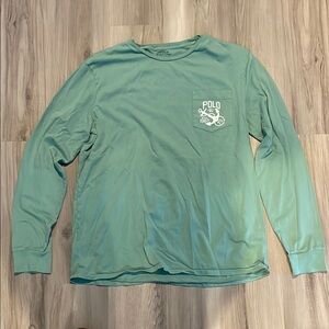 Polo by Ralph Lauren Green Long Sleeve Tee